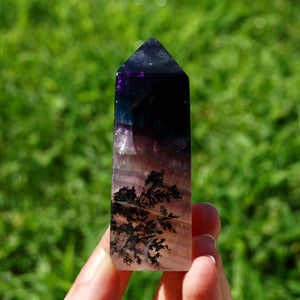 Dendritic Fluorite Crystal Tower