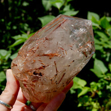 Load image into Gallery viewer, Copper Rutile Quartz Crystal Polished Generator Point, Brazil
