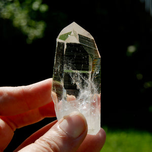 Dow Channeler Blades of Light Lemurian Crystal, Optical Quartz, Colombia