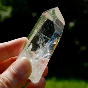 Dow Channeler Blades of Light Lemurian Crystal, Optical Quartz, Colombia