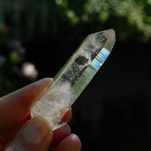 DT ET Cosmic Super Rosetta Stone Lemurian Silver Quartz Crystal Starbrary, Record Keeper Optical Corinto Quartz, Brazil