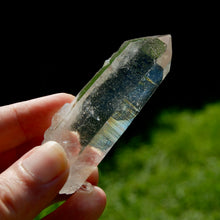 Load image into Gallery viewer, DT ET Cosmic Super Rosetta Stone Lemurian Silver Quartz Crystal Starbrary, Record Keeper Optical Corinto Quartz, Brazil
