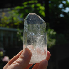 Load image into Gallery viewer, Cosmic Record Keeper Lemurian Silver Quartz Crystal Rosetta Stone Starbrary
