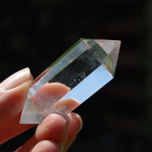 DT Isis Face Super Clear Quartz Crystal Polished Point