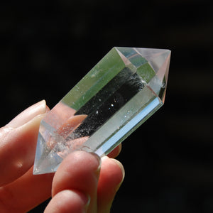 DT Isis Face Super Clear Quartz Crystal Polished Point