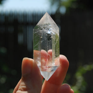 DT Isis Face Super Clear Quartz Crystal Polished Point