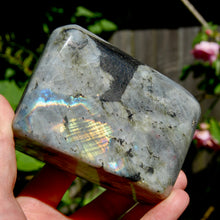 Load image into Gallery viewer, Large Rainbow Spectrolite Labradorite Crystal Freeform Tower
