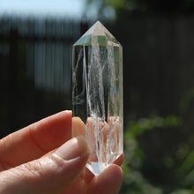 Load image into Gallery viewer, Double Terminated Isis Face Super Clear Quartz Crystal Point
