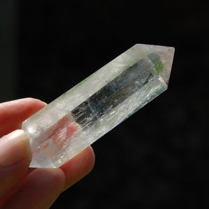 Double Terminated Isis Face Super Clear Quartz Crystal Point