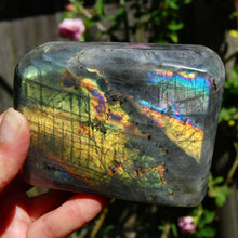 Load image into Gallery viewer, Large Rainbow Spectrolite Labradorite Crystal Freeform Tower
