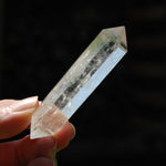DT Isis Face Rutile Clear Quartz Crystal Polished Double Point