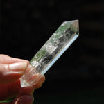 DT Isis Face Rutile Clear Quartz Crystal Polished Double Point