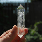 DT Isis Face Rutile Clear Quartz Crystal Polished Double Point