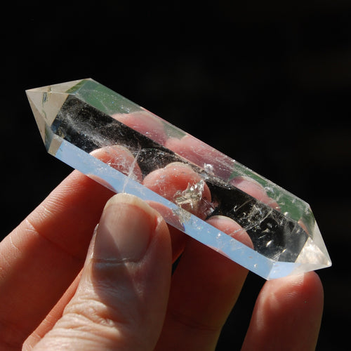 DT Isis Face Super Clear Quartz Crystal Polished Point