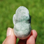 Moss Agate Crystal Skull