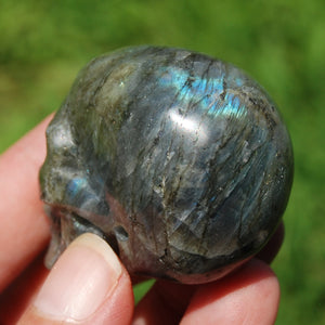 Labradorite Crystal Skull