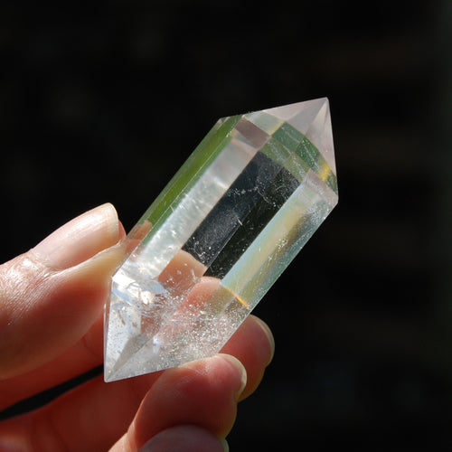 DT Isis Face Super Clear Quartz Crystal Polished Point