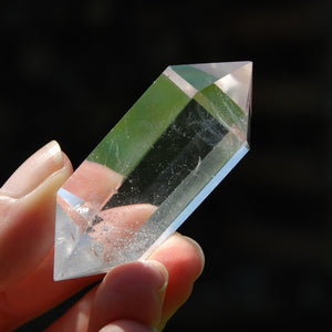 DT Isis Face Super Clear Quartz Crystal Polished Point