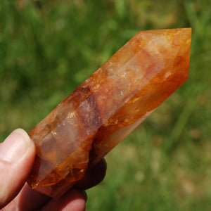 Golden Healer Quartz Crystal Tower