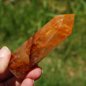 Golden Healer Quartz Crystal Tower