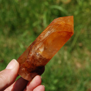 Golden Healer Quartz Crystal Tower