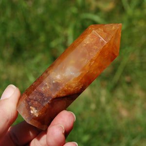 Golden Healer Quartz Crystal Tower