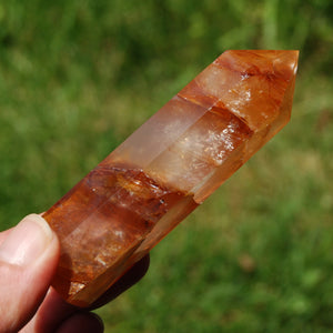 Golden Healer Quartz Crystal Tower