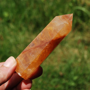 Golden Healer Quartz Crystal Tower