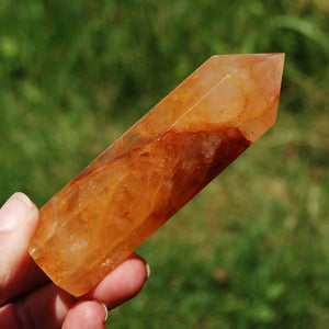 Golden Healer Quartz Crystal Tower