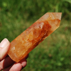 Golden Healer Quartz Crystal Tower