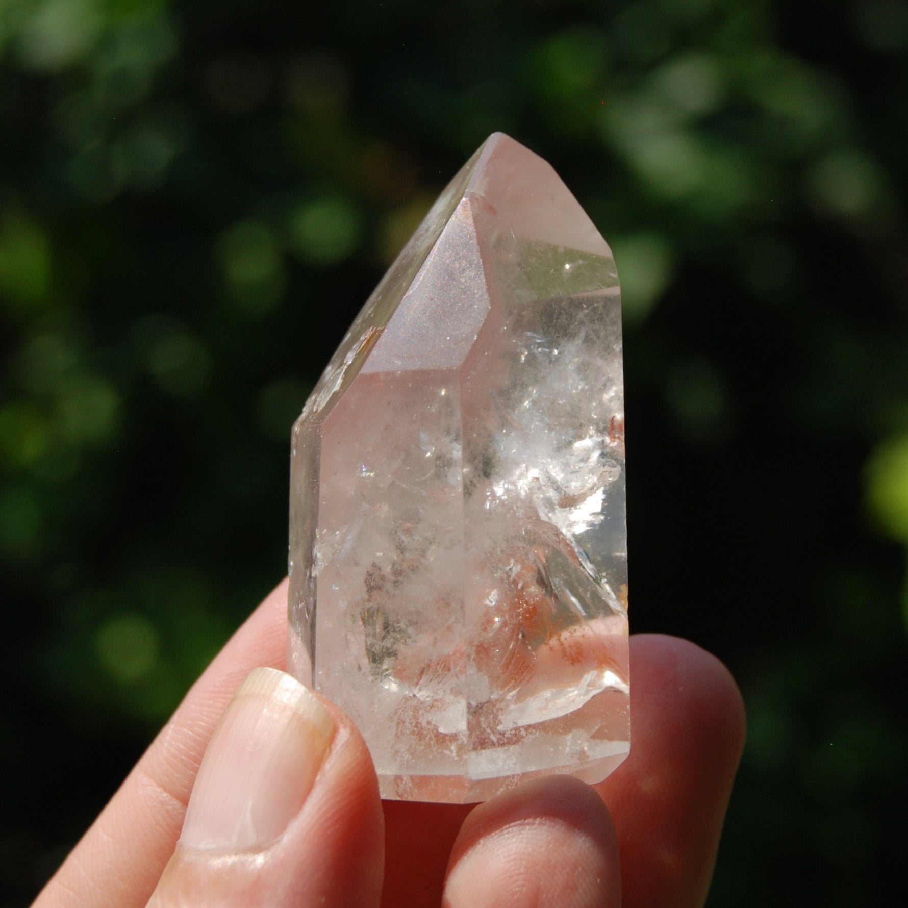 Channeler Pink Lithium Quartz Crystal Tower
