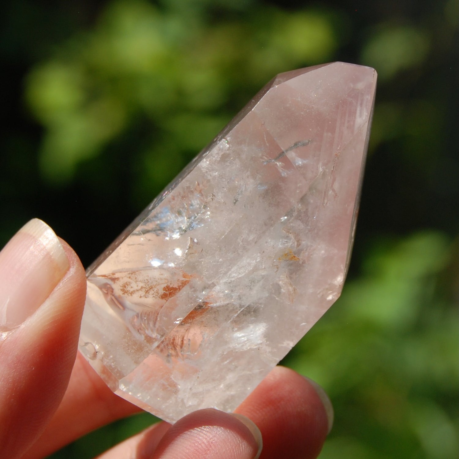 Channeler Pink Lithium Quartz Crystal Tower