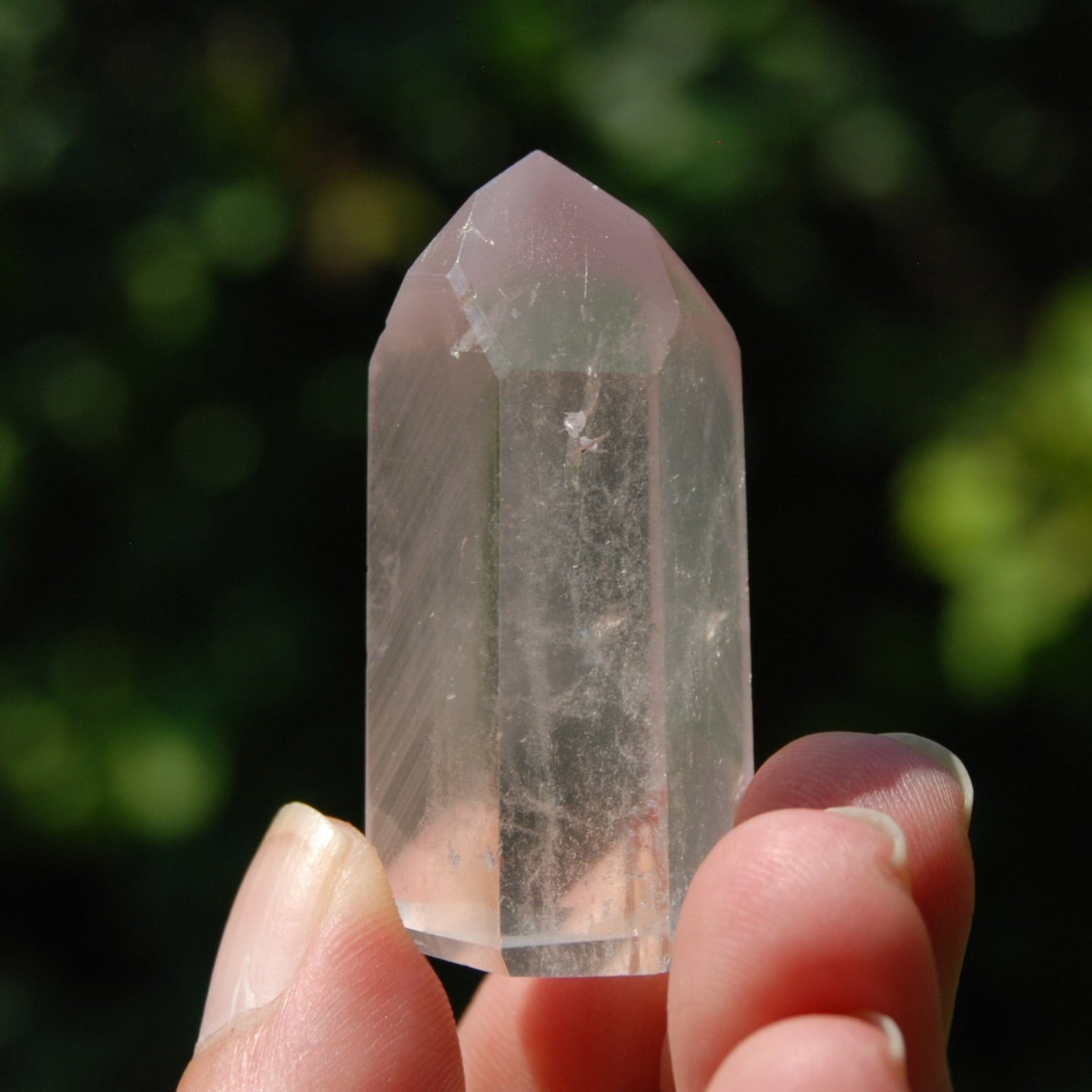 Dow Channeler Pink Lithium Quartz Crystal Tower