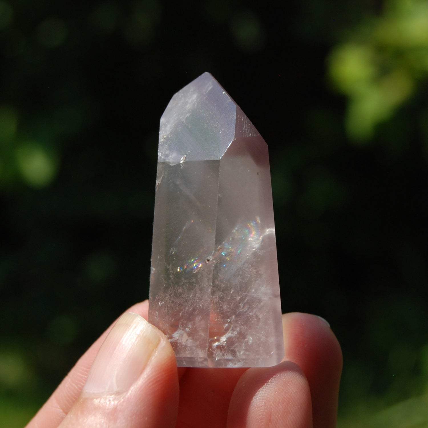 Dow Channeler Pink Lithium Quartz Crystal Tower