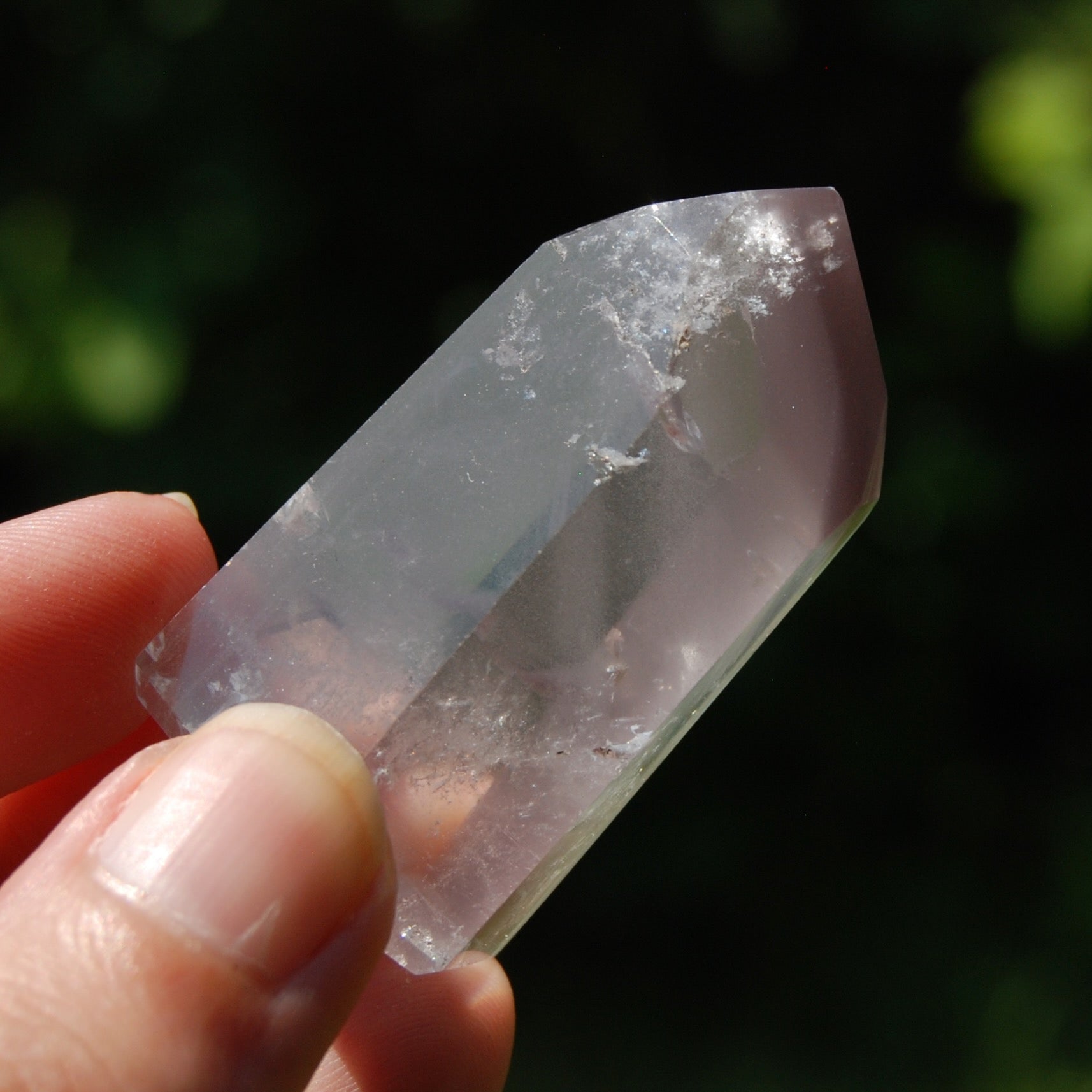 Dow Channeler Pink Lithium Quartz Crystal Tower