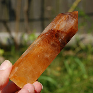 Golden Healer Quartz Crystal Tower