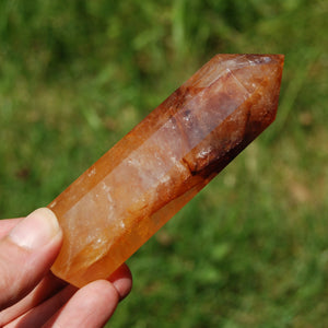 Golden Healer Quartz Crystal Tower