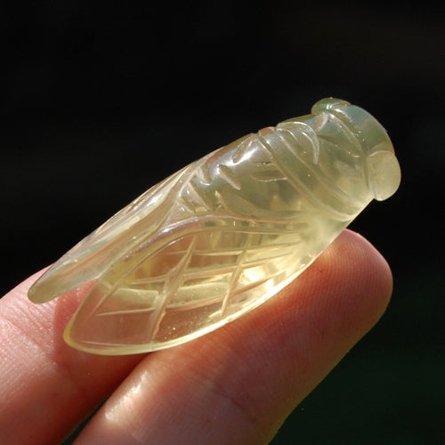 Citrine Crystal Cicada