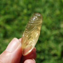 Load image into Gallery viewer, Citrine Crystal Cicada
