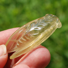 Load image into Gallery viewer, Citrine Crystal Cicada
