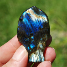 Load image into Gallery viewer, Labradorite Carved Crystal Goldfish
