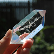 Load image into Gallery viewer, Super Clear Quartz Crystal Polished Point, double terminated
