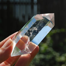 Load image into Gallery viewer, Super Clear Quartz Crystal Polished Point, double terminated
