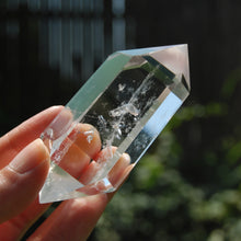 Load image into Gallery viewer, Super Clear Quartz Crystal Polished Point, double terminated
