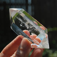 Load image into Gallery viewer, Super Clear Quartz Crystal Polished Point, double terminated
