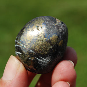 Covellite Crystal Tumbled Stone