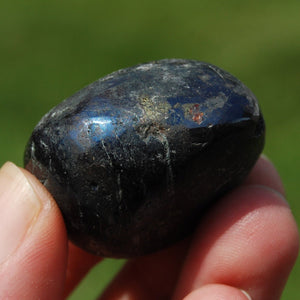 Covellite Crystal Tumbled Stone