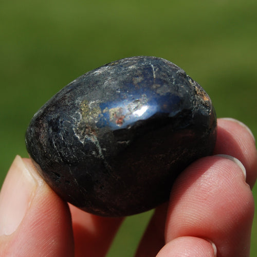 Covellite Crystal Tumbled Stone