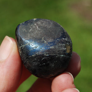 Covellite Crystal Tumbled Stone