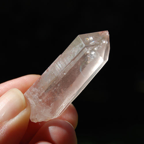 Record Keeper Pink Lithium Lemurian Quartz Crystal Starbrary